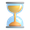 hourglass not done emoji